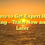 Where to Get Expert HGV Training – Train Now and Pay Later