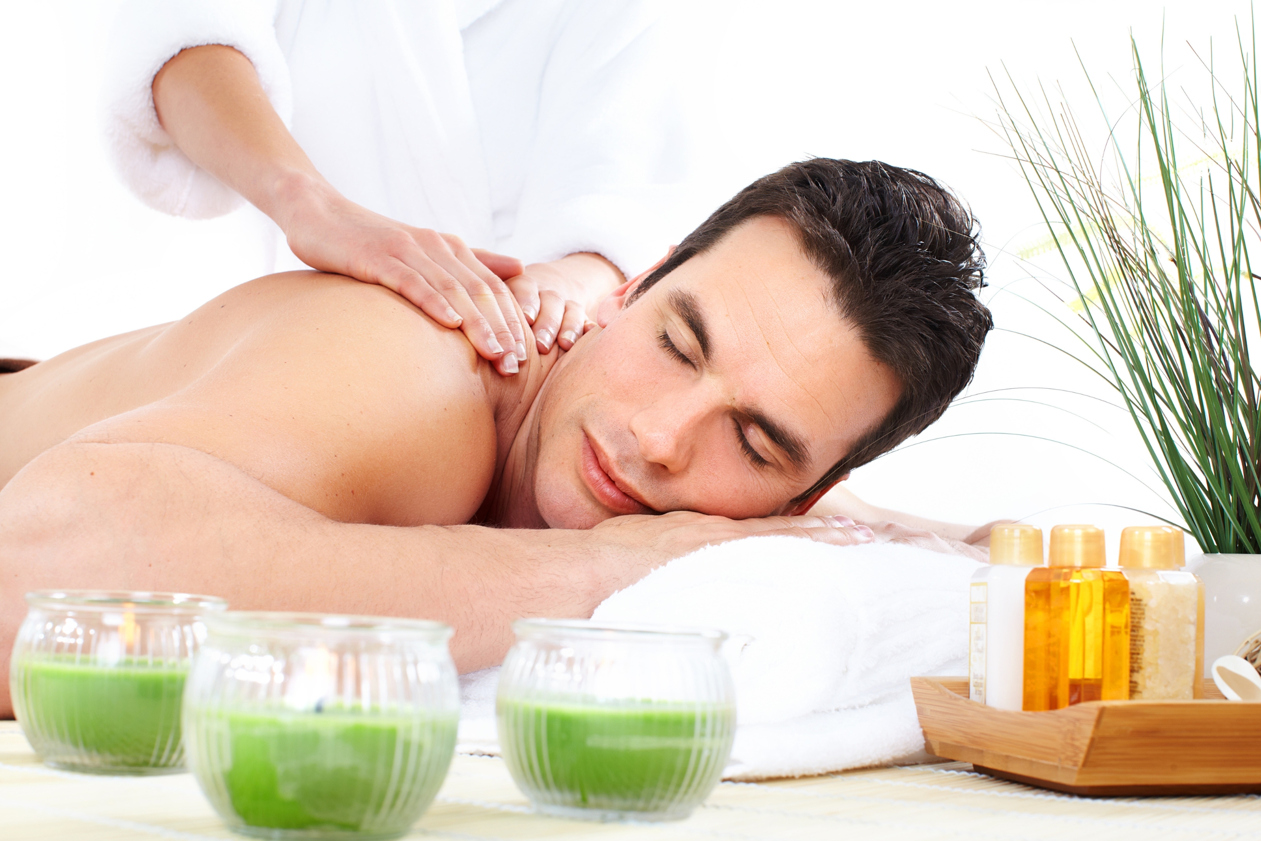 마사지를 받으면 스트레스가 풀리나요